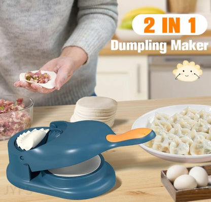 2 In 1 Dumpling Wrapper Tool Food Grade Manual Dumpling Maker Mold