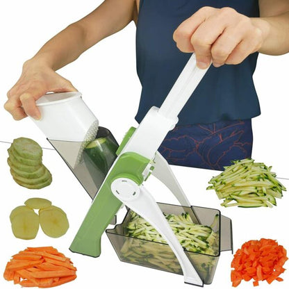 4 In 1 Vegetable Cutter Chopper Adjustable Multi-function Drum Cutter