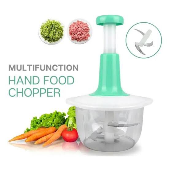 Manual Hand Push Chopper | Multi-functional Vegetable Meat Grinder